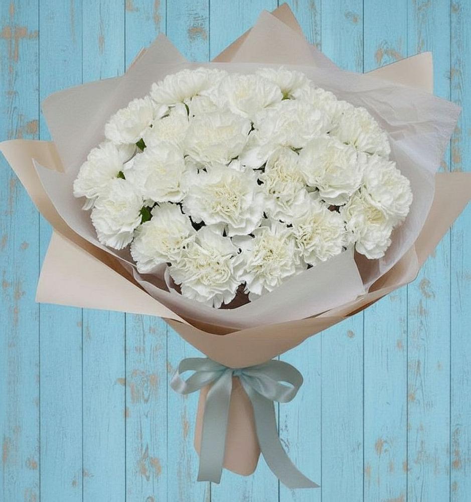 Букет цветов из: Гвоздики в Журавне