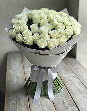 Букет 35 Белых роз в Журавне