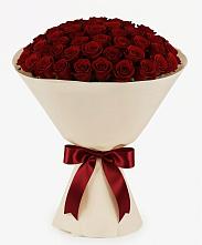 Букет 101 Бордовая роза Блэк Бакарра в Журавне