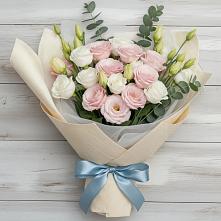 Букет цветов из:  Лизиантусы #REPLACE_PRED# Журавне