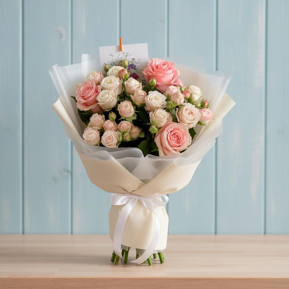 Букет цветов из: Розы в Журавне