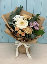 Букет цветов из:  Герберы и Хризантемы в Журавне