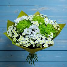 Букет цветов из:  Хризантемы #REPLACE_PRED# Журавне