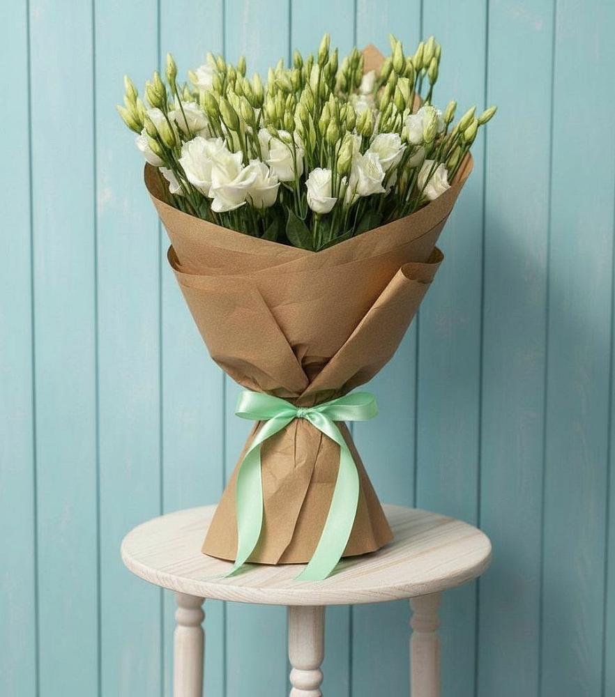 Букет цветов из: Лизиантусы в Журавне