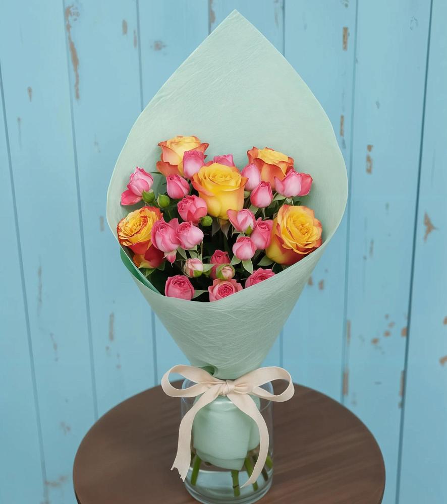 Букет цветов из: Розы в Журавне