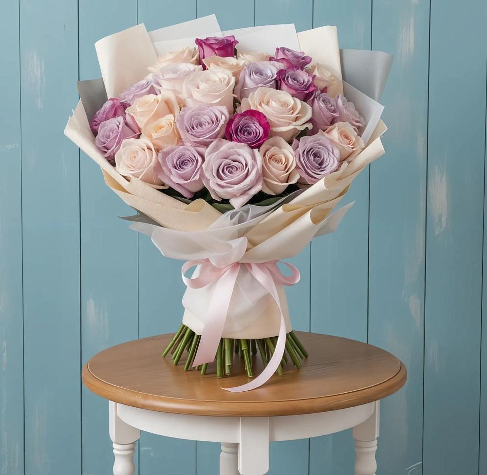 Букет цветов из: Розы в Журавне