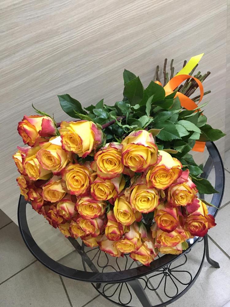 Букет Желтые розы в Журавне