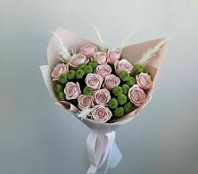 Букет цветов из:  Розы и Хризантемы в Журавне