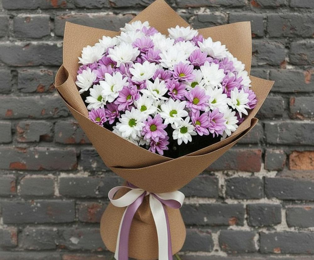 Букет цветов из: Хризантемы в Журавне