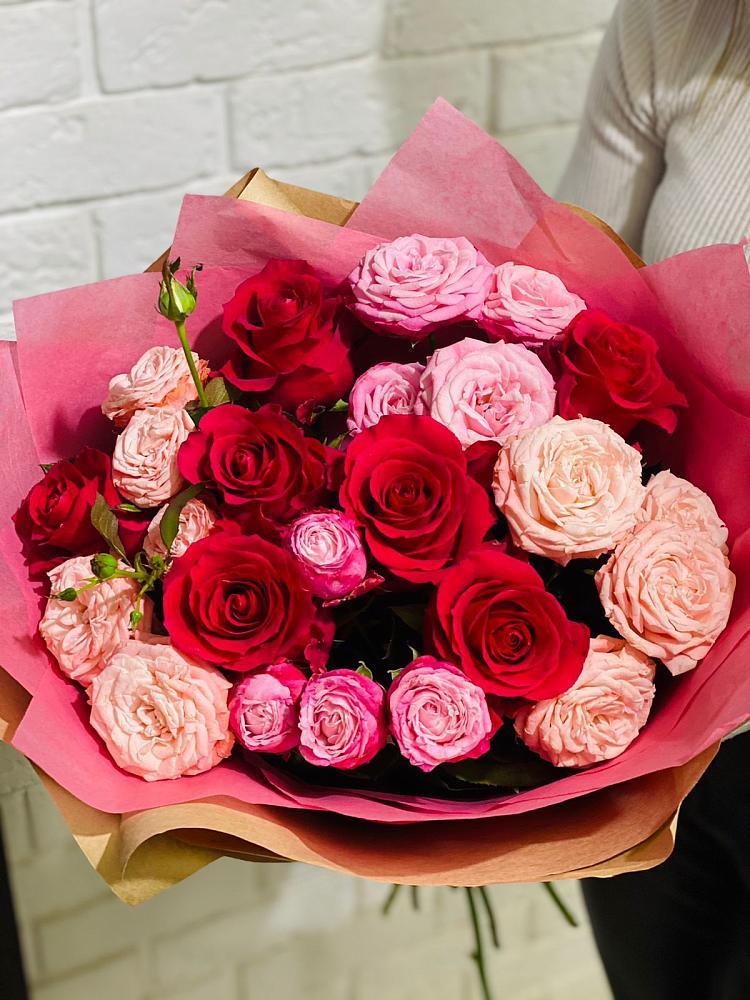 Букет цветов из: Розы в Журавне