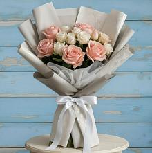 Букет цветов из:  Розы #REPLACE_PRED# Журавне