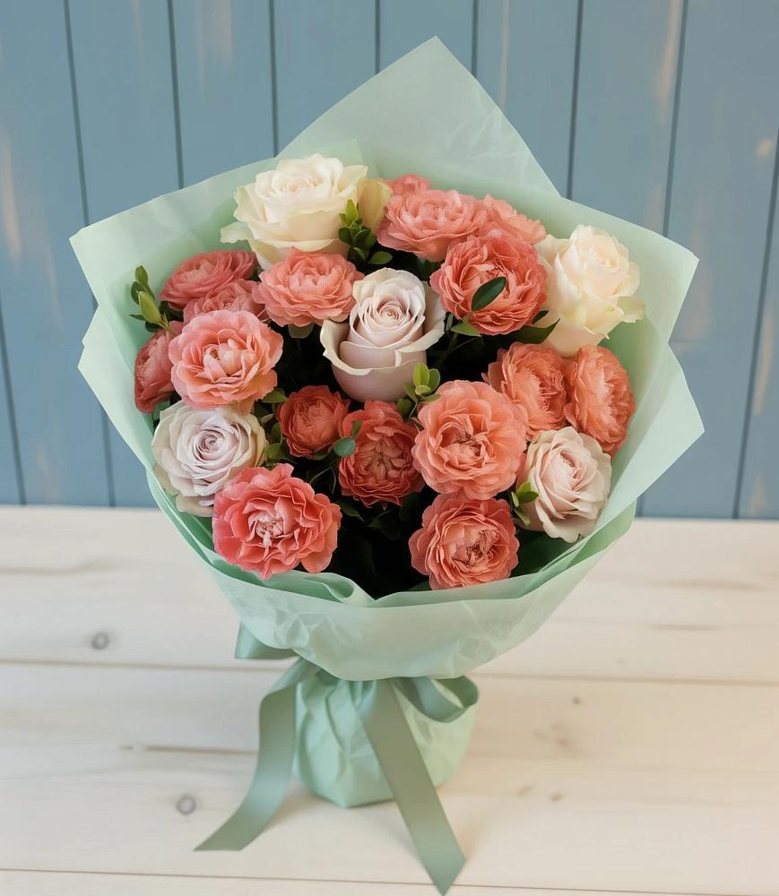 Букет цветов из: Розы в Журавне