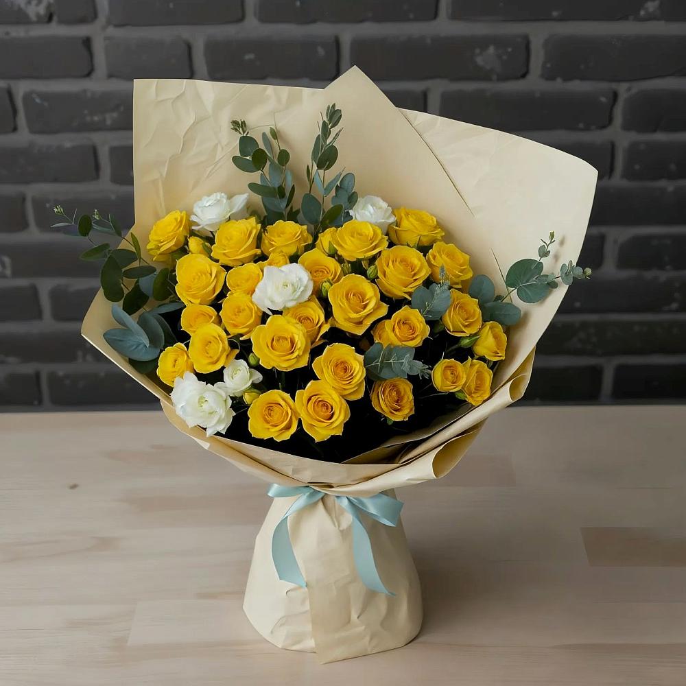 Букет цветов из: Розы в Журавне