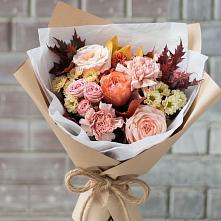 Букет цветов из:  Гвоздики, Хризантемы и Розы #REPLACE_PRED# Журавне
