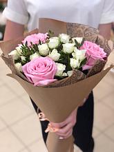 Букет цветов из:  Розы #REPLACE_PRED# Журавне