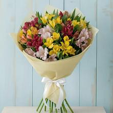 Букет цветов из:  Альстромерии #REPLACE_PRED# Журавне
