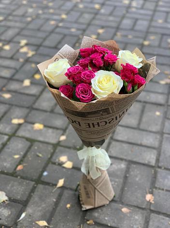 Букет цветов из: Розы в Журавне